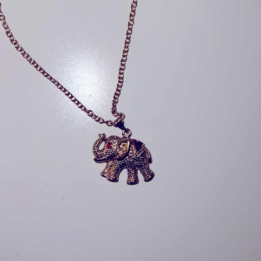 Elephant necklace